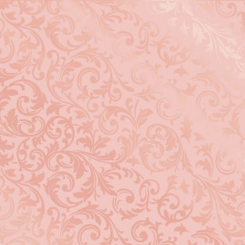 SACO METAL 50X70 ARABESCO ROSE GOLD PT C/25 UN