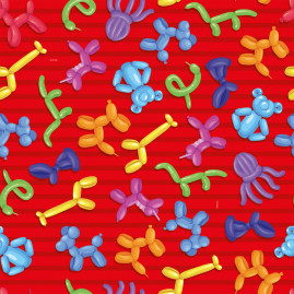 SACO METAL 20X29 HAPPY BALLONS PT C/50 UN