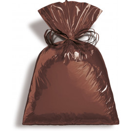SACO METAL 20X29 CHOCOLATE PT C/50 UN