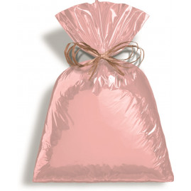 SACO METAL 25X37 QUARTZO ROSA PT C/50 UN