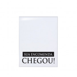ENVELOPE SEGURANCA 19X25+4 ABA CHEGOU PT C/10 UN
