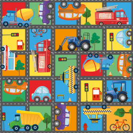 SACO METAL 20X29 CITY CAR PT C/50 UN