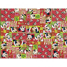 SACO LIC 15X29 NATAL DA MINNIE PT C/50 UN