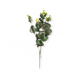 HASTE DE EUCALIPTO COM 4 RAMOS 48CM - C/1 UN