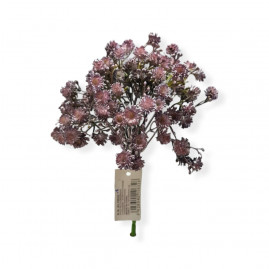 PICK PLASTICO BRILHOSO ROSE ESCURO 20CM - C/1 UN