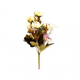 BUQUE ROSA PEONIA BR 30CM SORTIDOS C/1 UN