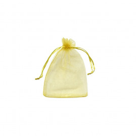SAQUINHO DE ORGANZA TAM 35X55CM OURO C/1 UN