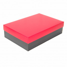CX RET DUPLEX FD PRETO TP VM 30X20X8CM C/1 UN