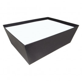 CESTA RETANGULAR RIGIDA N 121 29X22.5X10 PRETO - LOS ANGELES