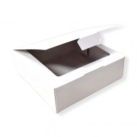 CAIXA BRANCA 03 - 9X9X3CM C/1 UN