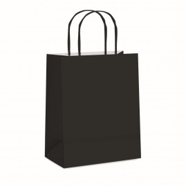 SACOLA PRETA 24X31X10 TAM M C/1 UN